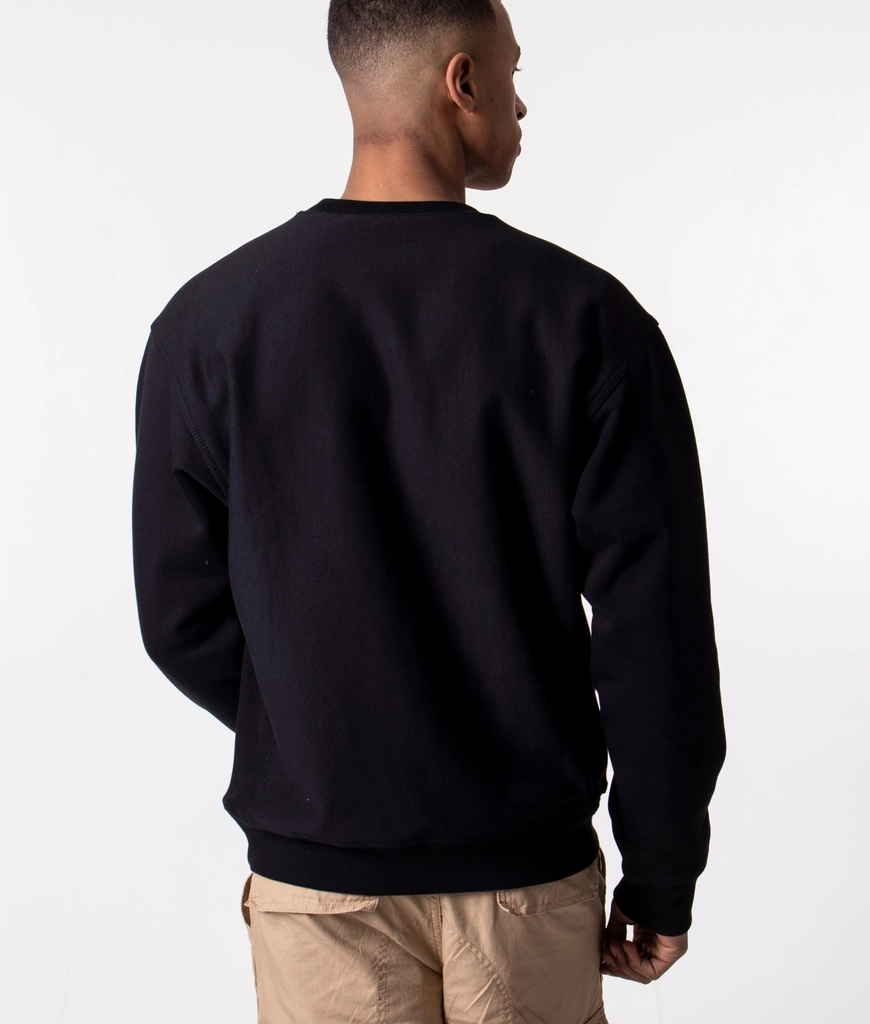 Carhartt WIP Mens Relaxed Fit American Script Sweatshirt
